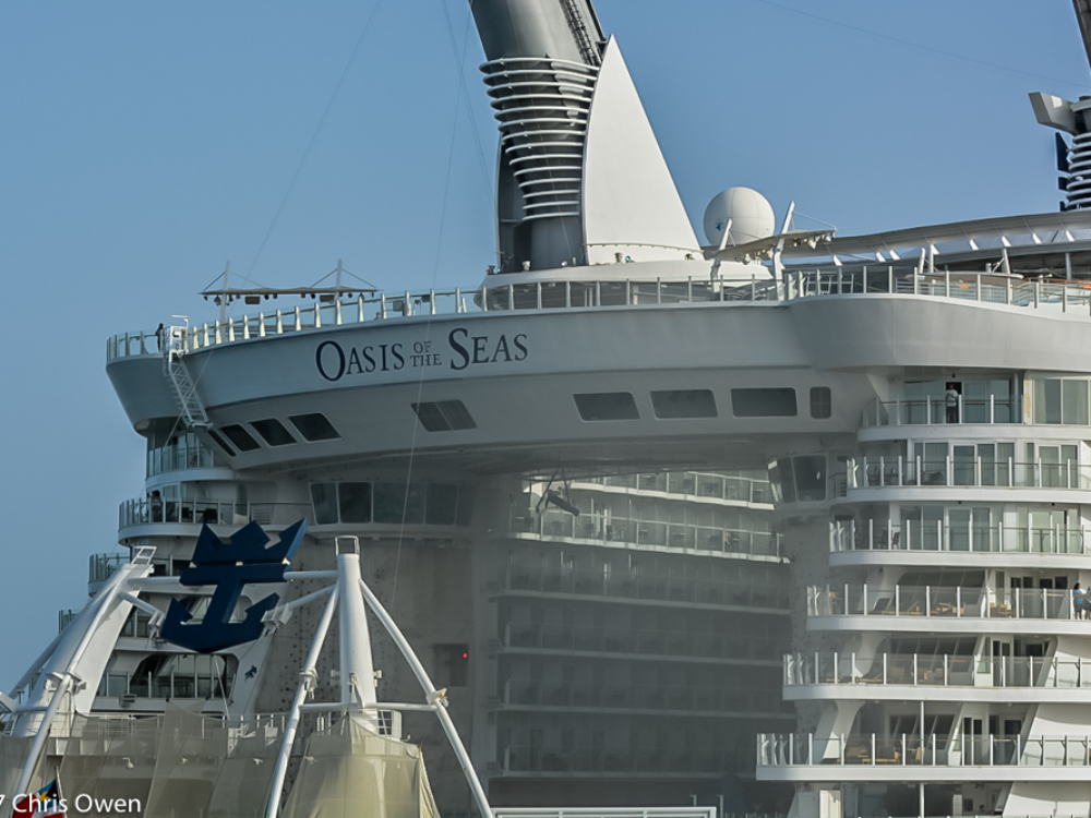 Oasis Of The Seas, Seen From Carnival Magic - Chris Cruises
