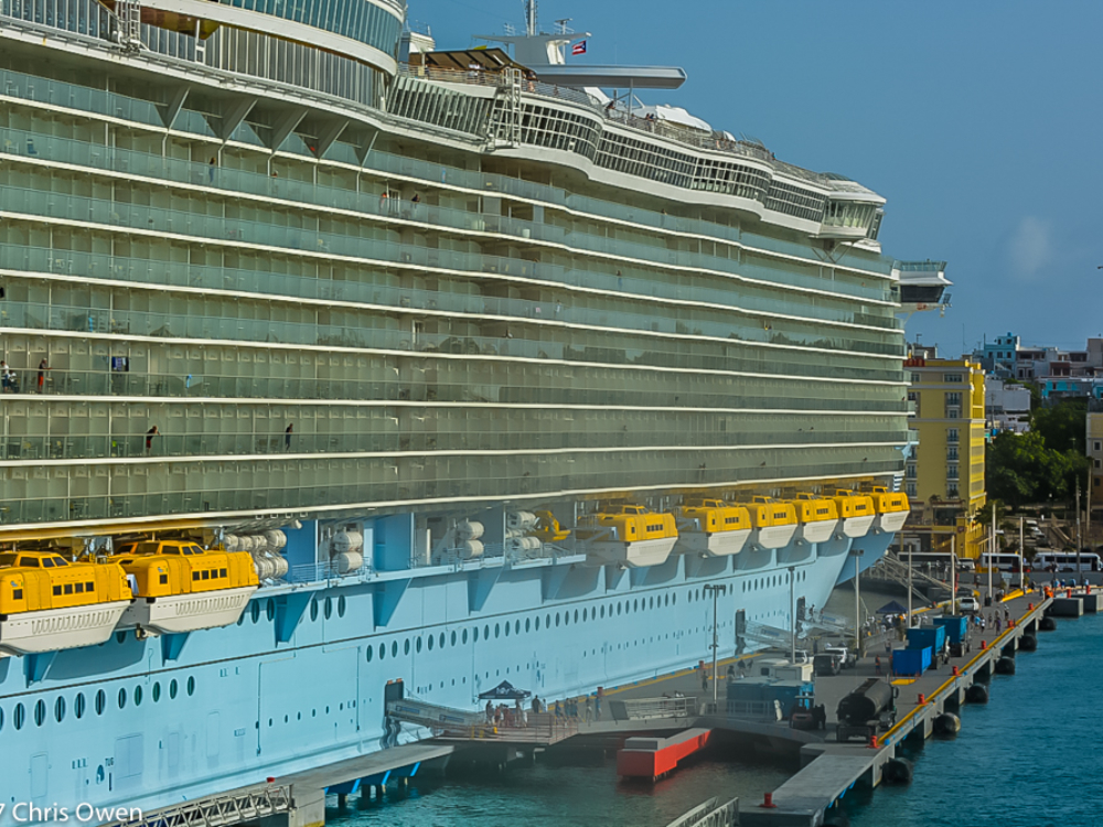 Oasis Of The Seas, Seen From Carnival Magic - Chris Cruises