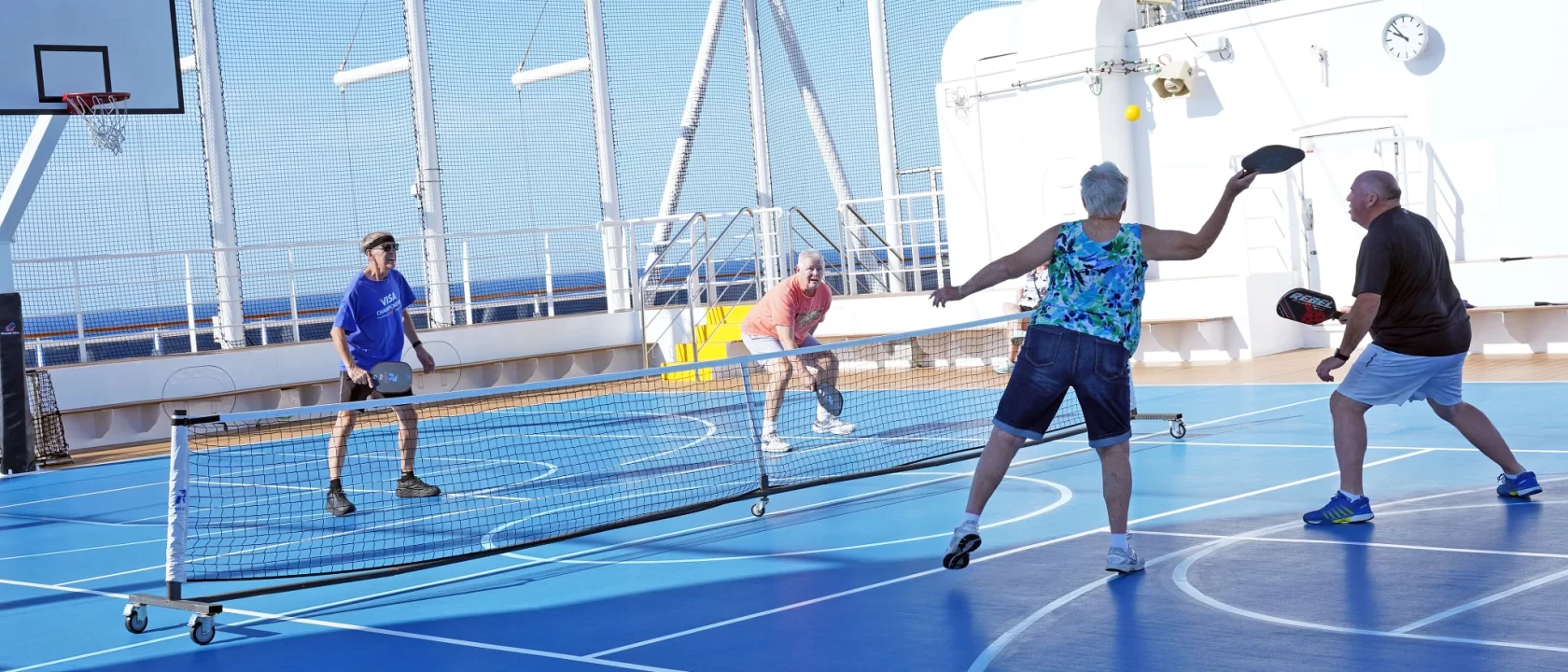 Smart Holland America Now THE Pickleball Cruise Line Chris Cruises